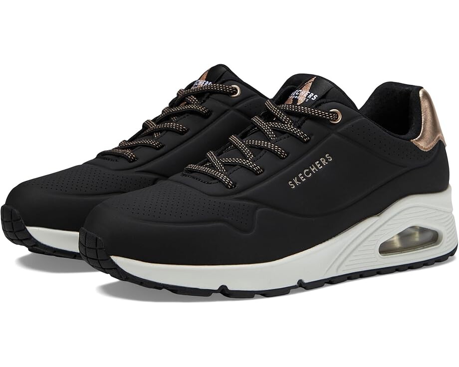 Кроссовки SKECHERS UNO - Shimmer Away, черный