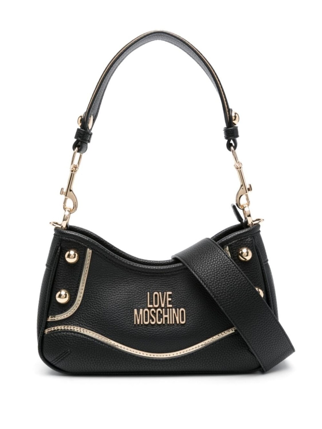 

Love Moschino сумка на плечо с логотипом, черный