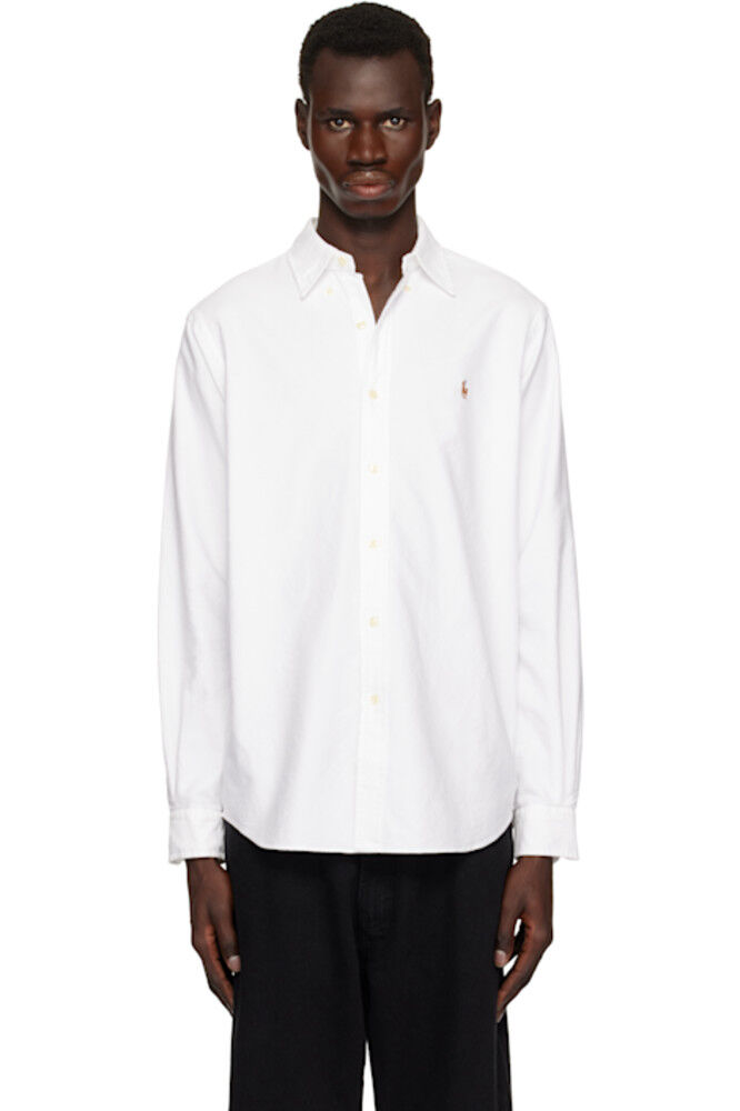 

Белая классическая рубашка «The Iconic Oxford» Polo Ralph Lauren