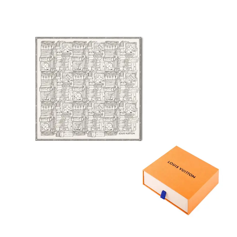 

LOUIS VUITTON Сумка Louis Vuitton квадратная, Black White