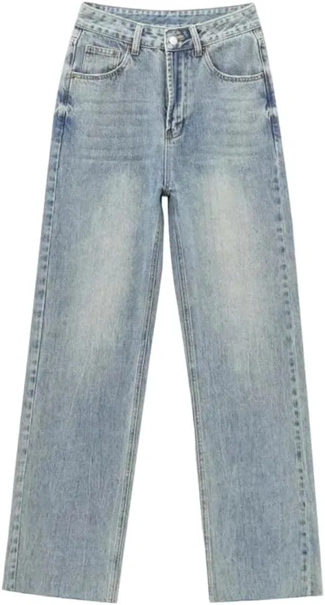 Джинсы с широкими штанинами, Vintage Classic, Light Blue