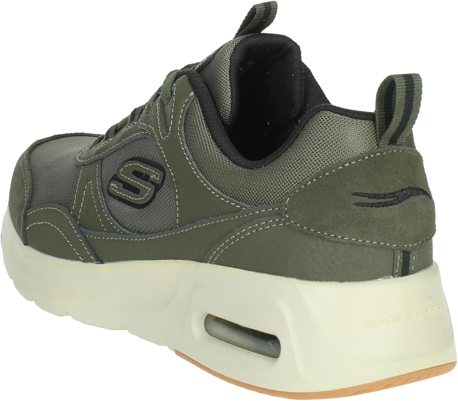 Мужские кроссовки Skechers Skech-Air Court Homegrow, Olive Green — фото 2