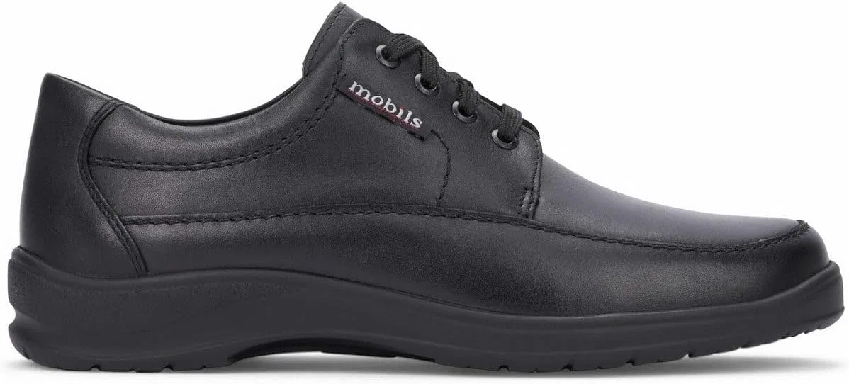 Туфли Mephisto Ezard - Herren schnürschuh - extra breit, Black