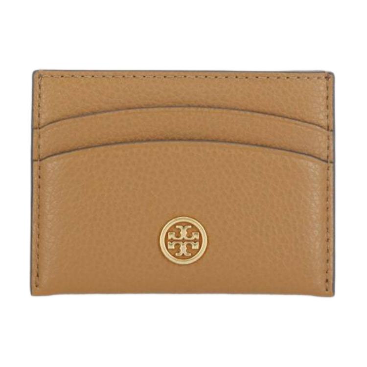 

TORY BURCH Кожаный картхолдер Robinson Litchi