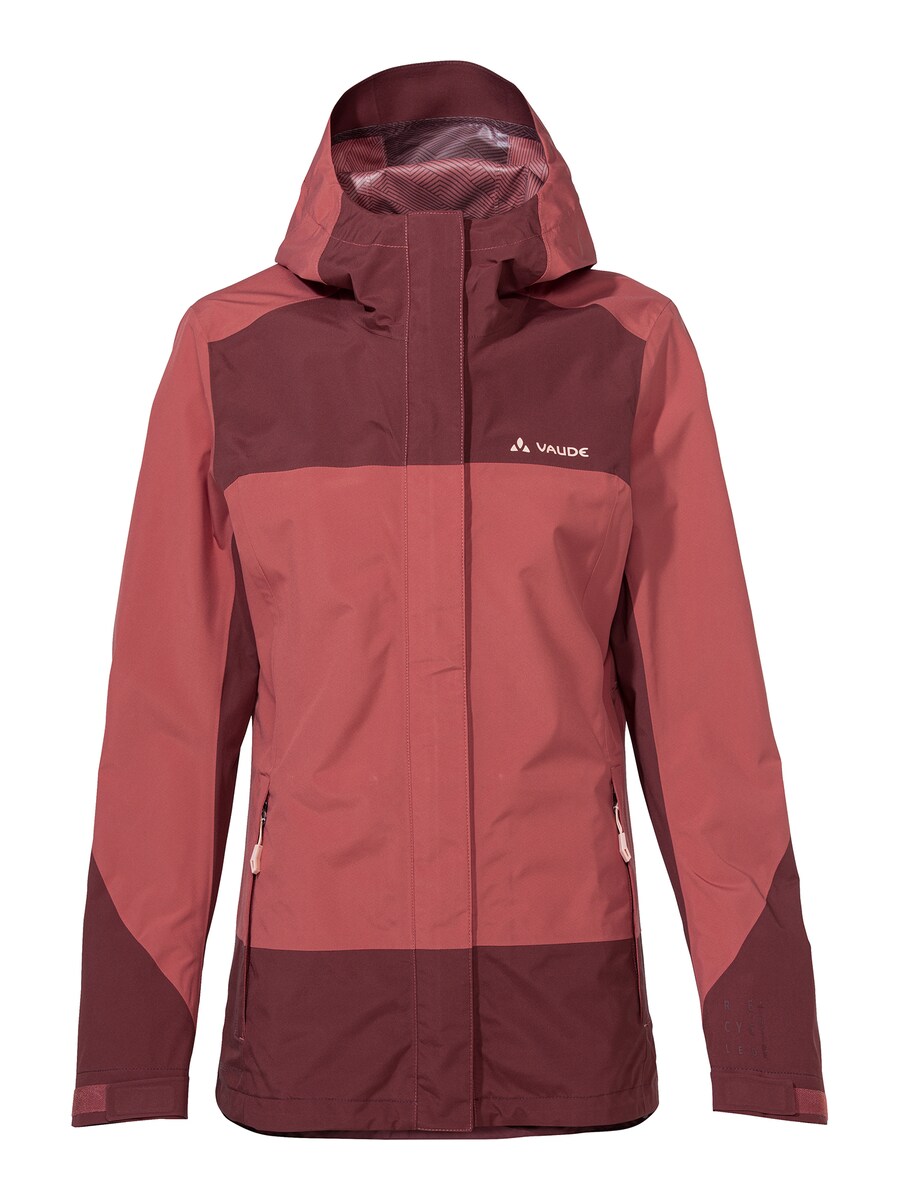 

Дождевик VAUDE Outdoor Jacket W Neyland 2.5L J, цвет rusty red