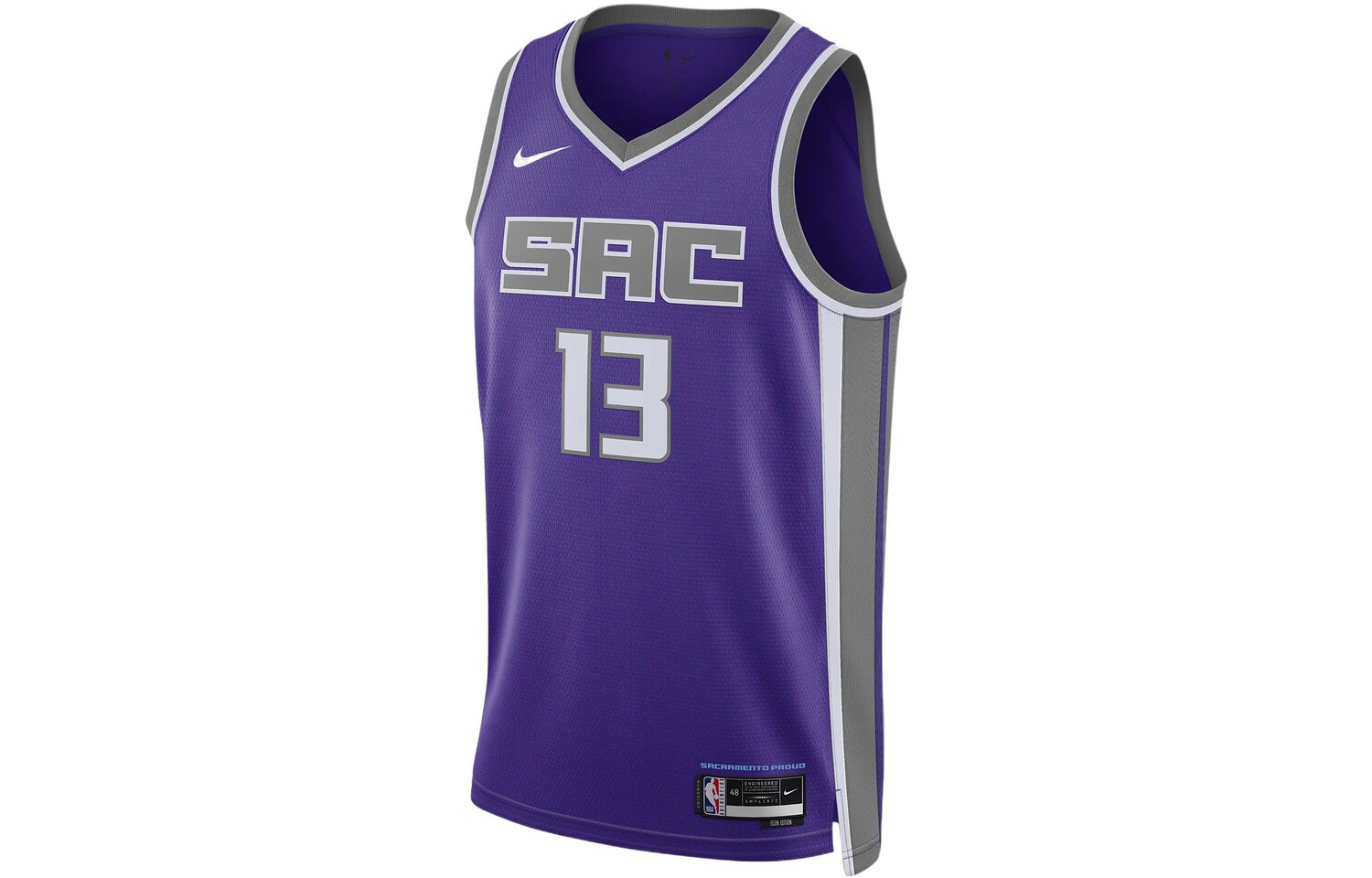 

Баскетбольная майка NBA Unisex Purple Nike, фиолетовый