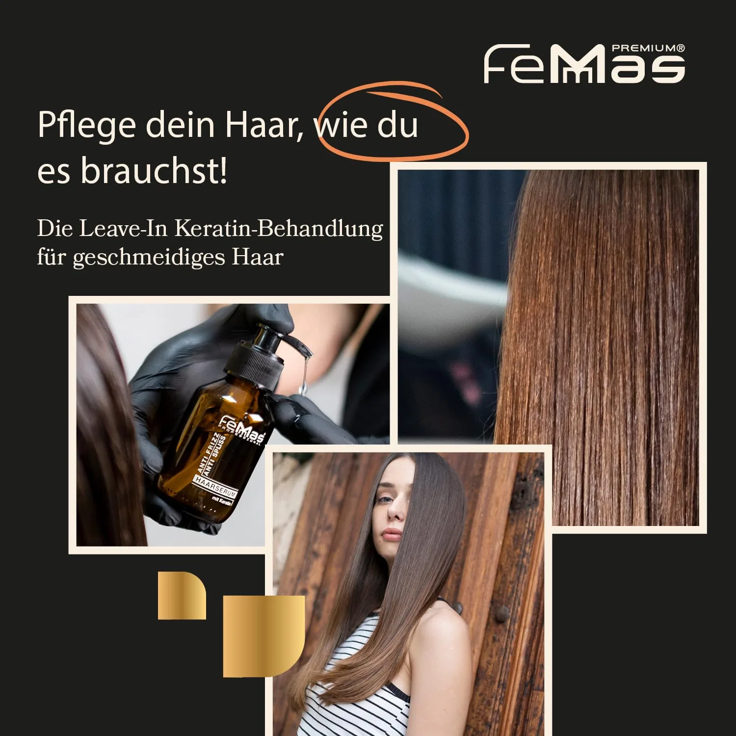 Сыворотка для волос с аргановым маслом и кератином Femmas Femmas — фото 3