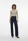 

Топ VMGINNY ONECK CROP Vero Moda, светло-желтый