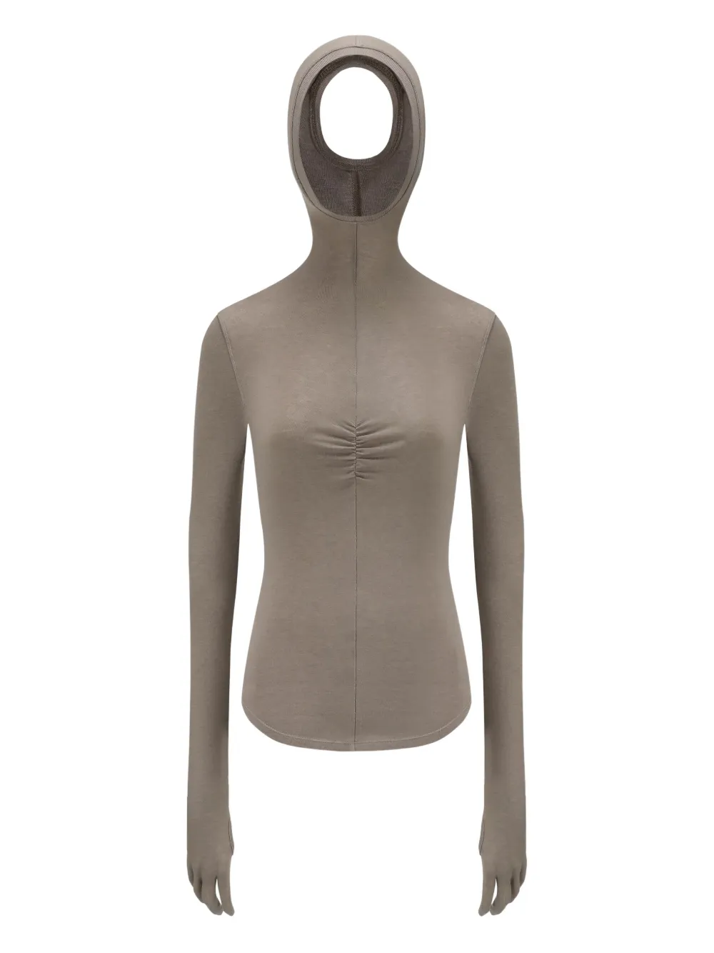 

Длинный рукав-топ с капюшоном Gentle Armour Glove OUDE WAAG, серый