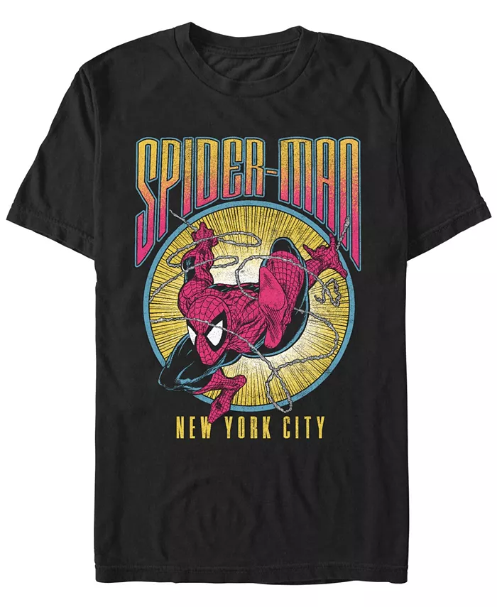 

Мужская футболка с коротким рукавом Spider Swing Circle Fifth Sun, черный