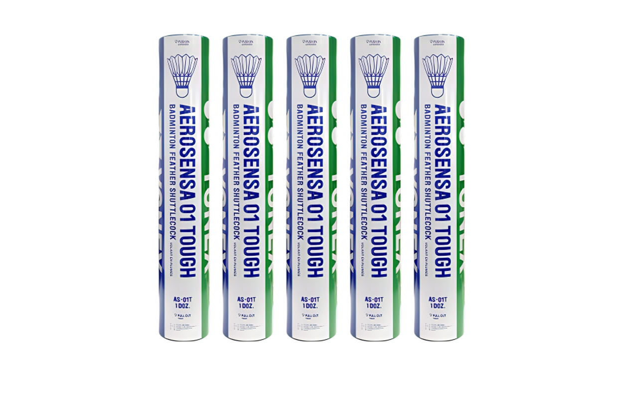 

YONEX Aerosensa Collection AS 01CR волан из утиного пера 12 шт утиное перо средняя жесткость воланчики из утиного пера