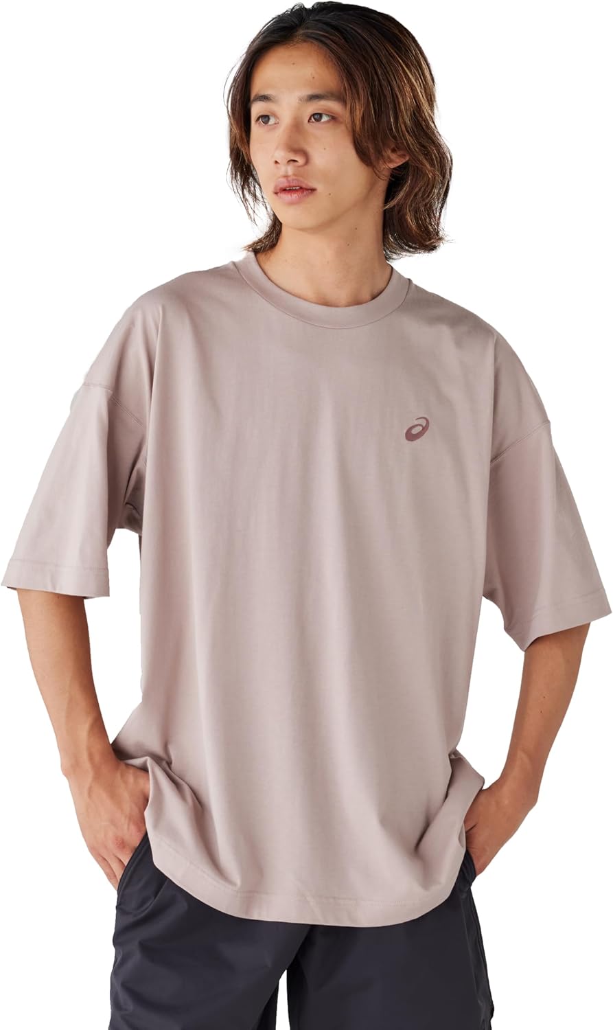 

Мужская тренировочная футболка ASICS с коротким рукавом свободного кроя