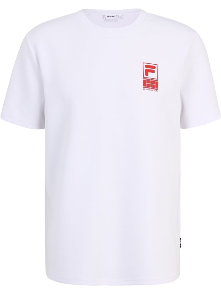 

Футболка Lennik Graphic Tee Fila, белый