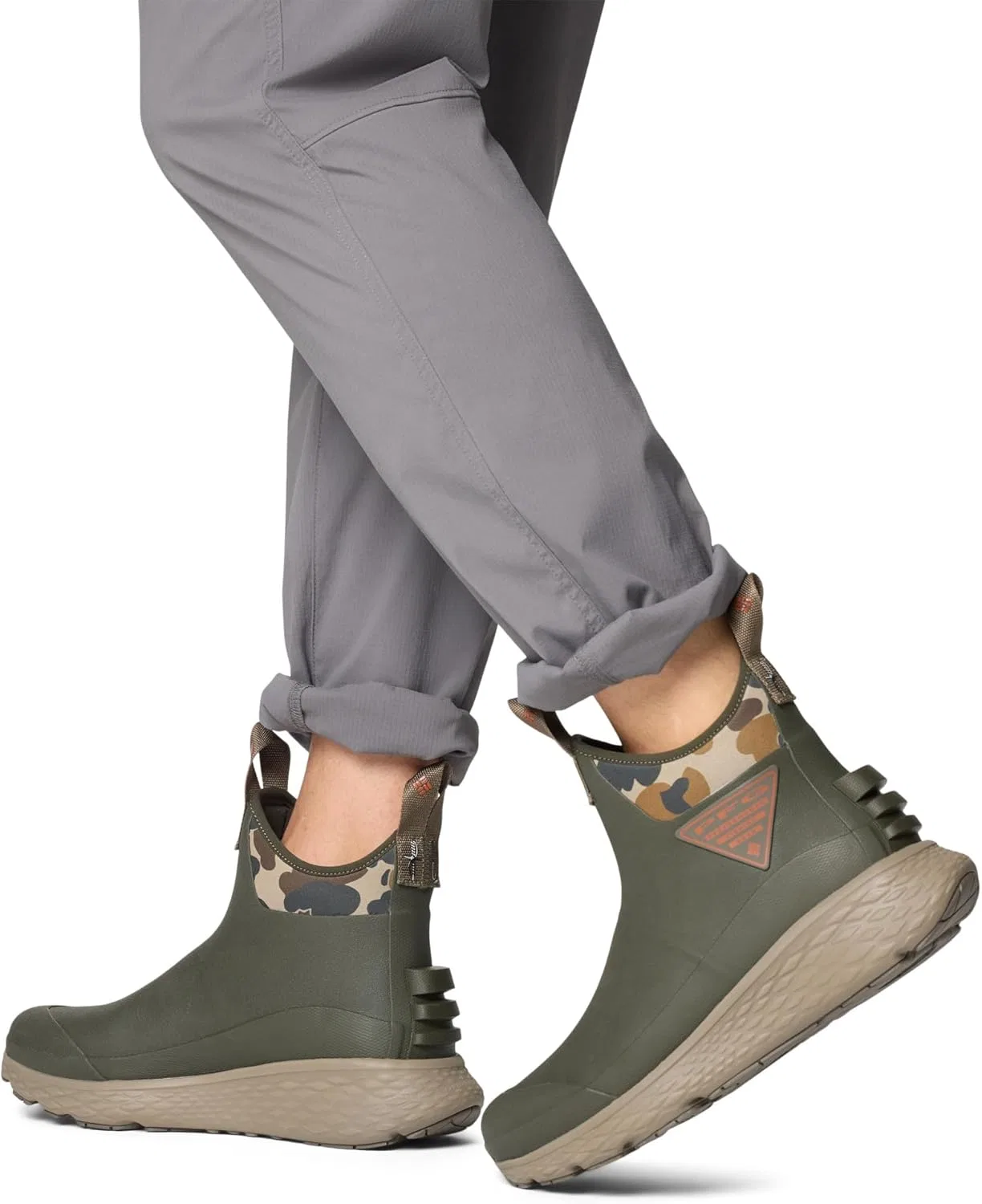 Рыболовные ботинки Columbia Men's PFG Pro Sport Boot, оливковый — фото 2