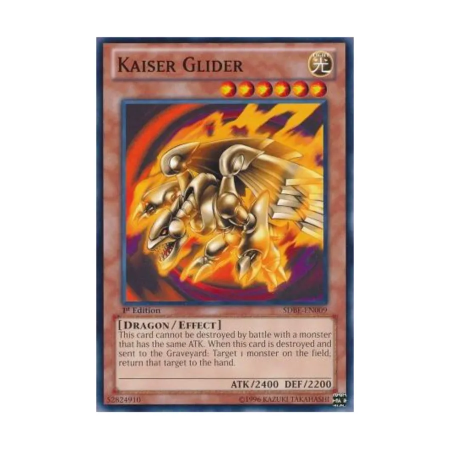 

CCG Планер Кайзера (Обычный), Yu-Gi-Oh - Structure Deck - Saga of Blue-Eyes White Dragon - Singles