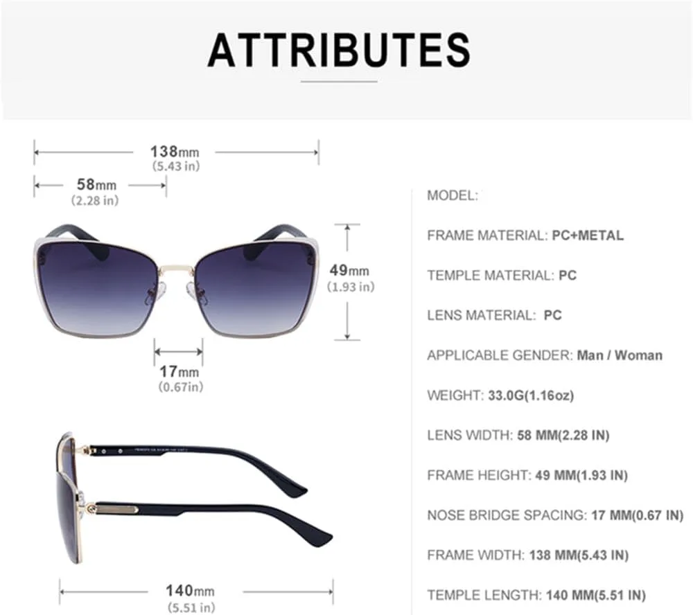 

Большие солнцезащитные очки «кошачий глаз» для женщин в винтажной металлической оправе. Женские солнцезащитные очки в стиле «кошачий глаз» LXLHWN, C5 Brown Blue