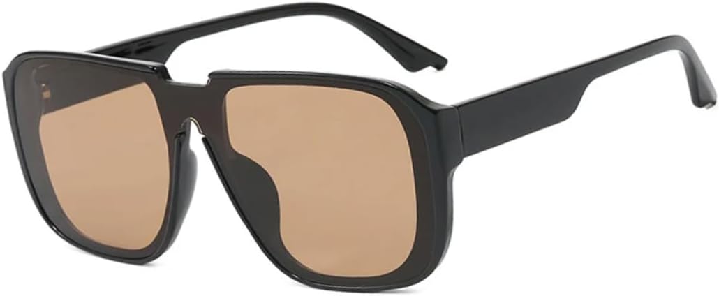 

Роскошные цельные солнцезащитные очки для женщин, модные солнцезащитные очки UV400, ретро-очки для мужчин в стиле панк, очки для активного отдыха на природе VVTWSSW, Black Tea