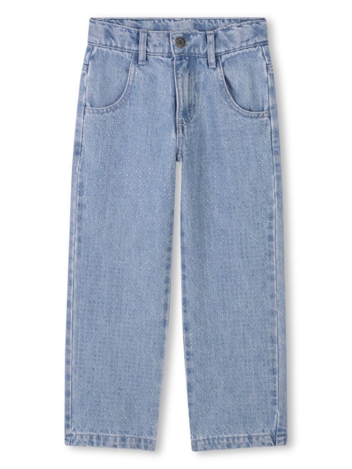 

Marc Jacobs Kids джинсы со стразами, синий