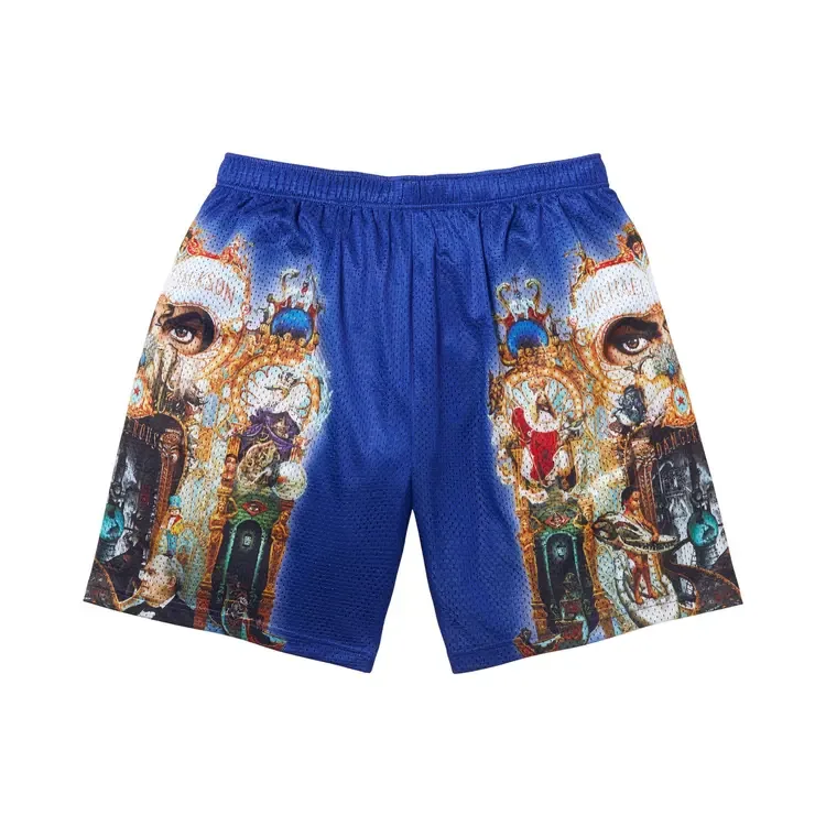 Шорты Supreme Michael Jackson Dangerous Mesh Short 'Royal', синий