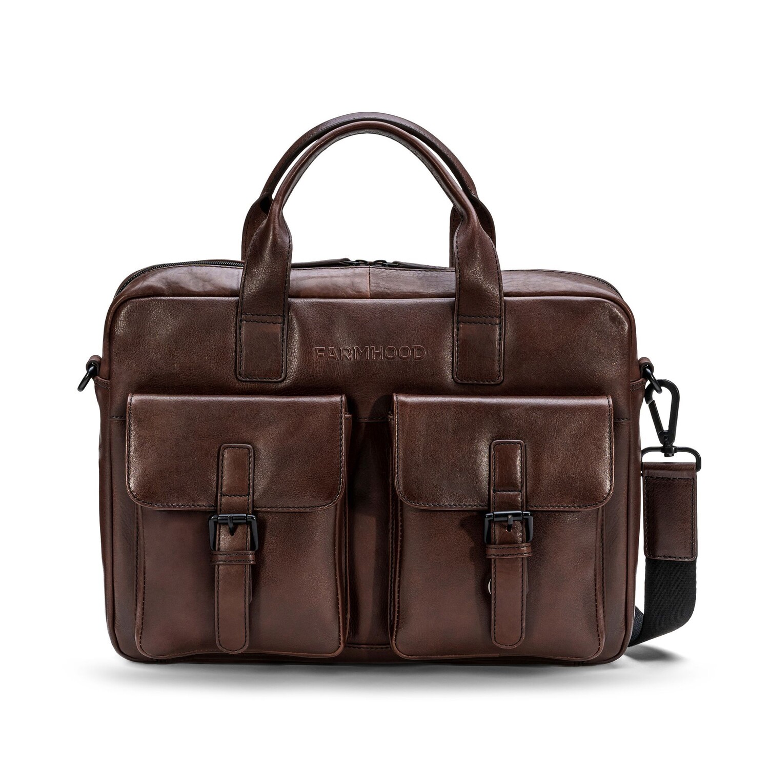 

Сумка для ноутбука Farmhood Memphis Leder 39 cm Laptopfach, темно коричневый