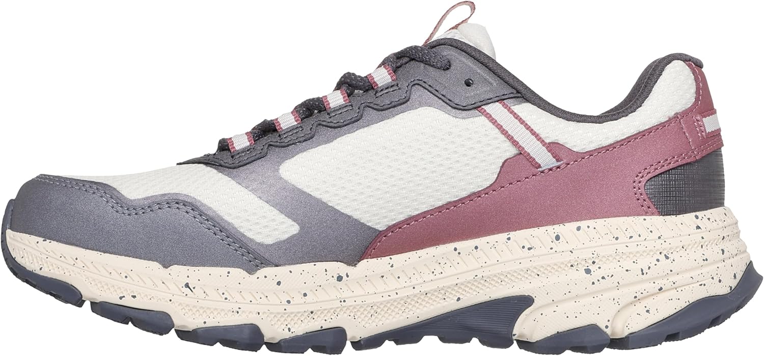 Кроссовки для бега по трейлам Skechers Women's Go Run Trail Altitude 2.0 - Ravine, Natural Leather Trim — фото 3