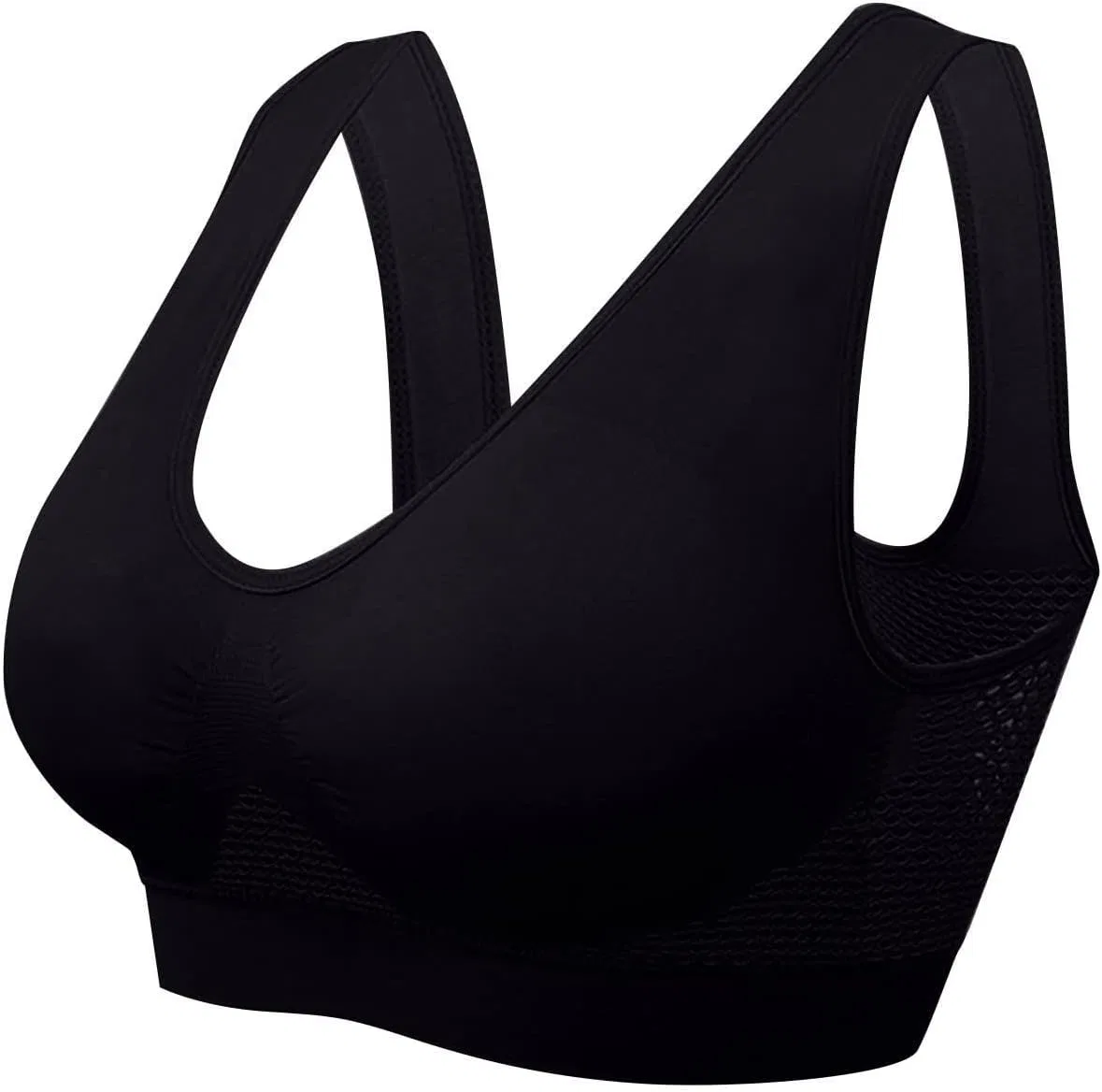 Спортивный бюстгальтер Breathable Cool Liftup Air Bra, Black