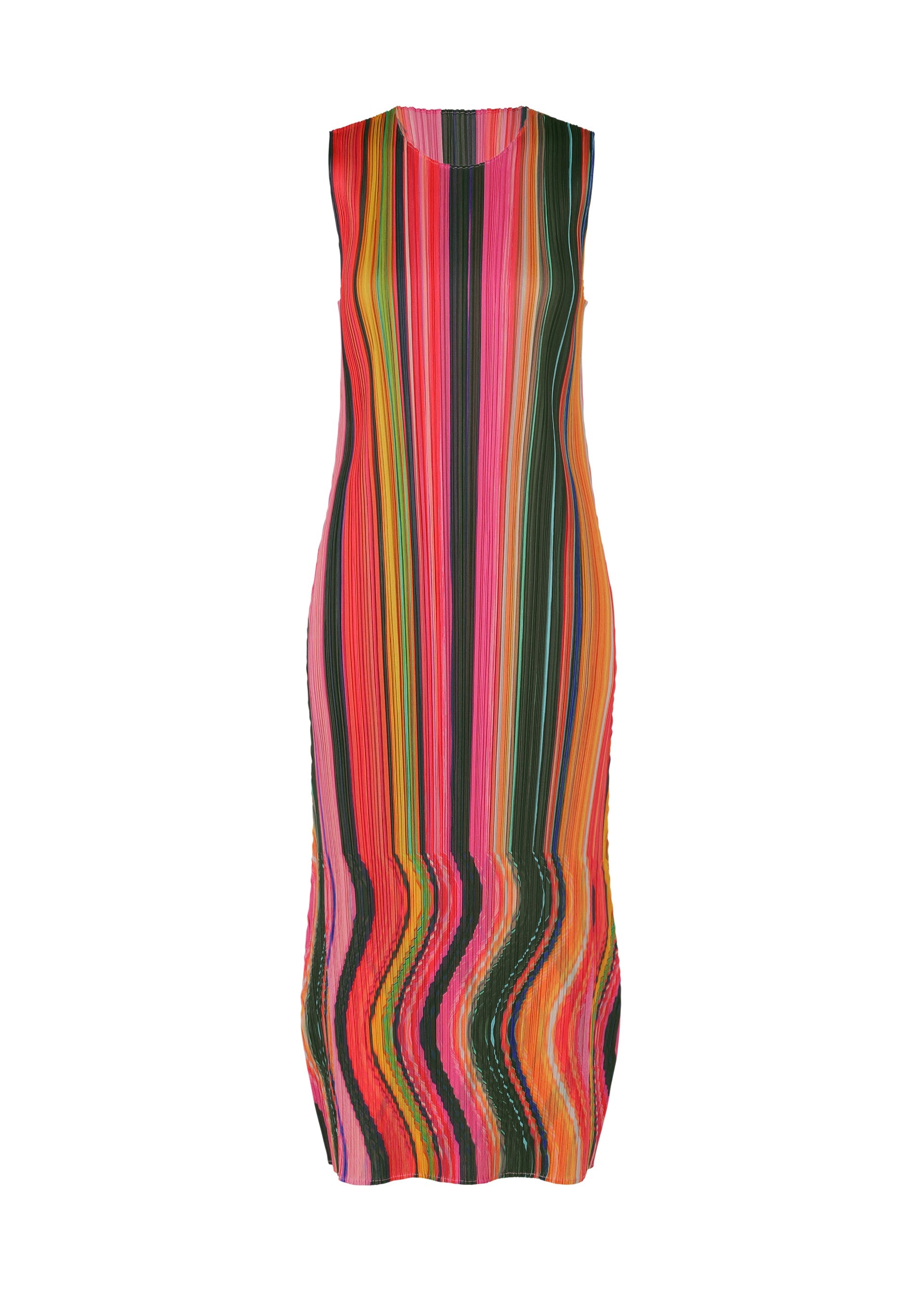 

Платье warp Pleats Please Issey Miyake, розовый