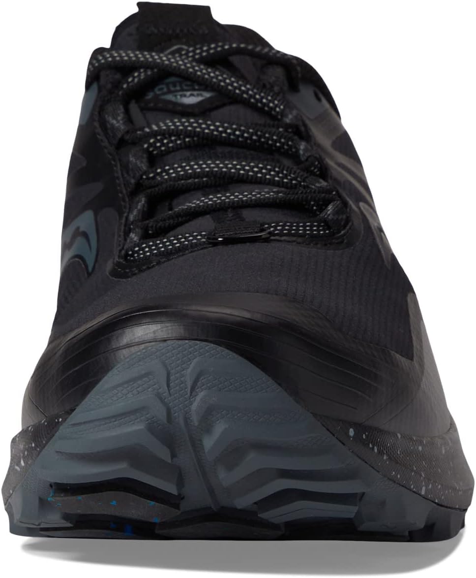 Мужские трейловые кроссовки Saucony Peregrine Ice+3, черный — фото 4