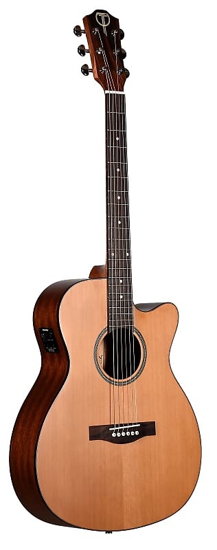 

Акустическая гитара Teton STG105CENT 105 Series Grand Concert Solid Cedar Top Mahogany Neck 6-String Acoustic-Electric Guitar w/Hard Case
