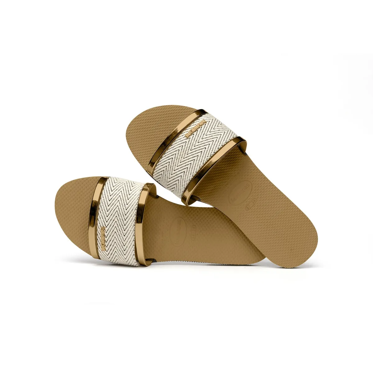 Женские сандалии You Trancoso Premium Havaianas, золотой — фото 4