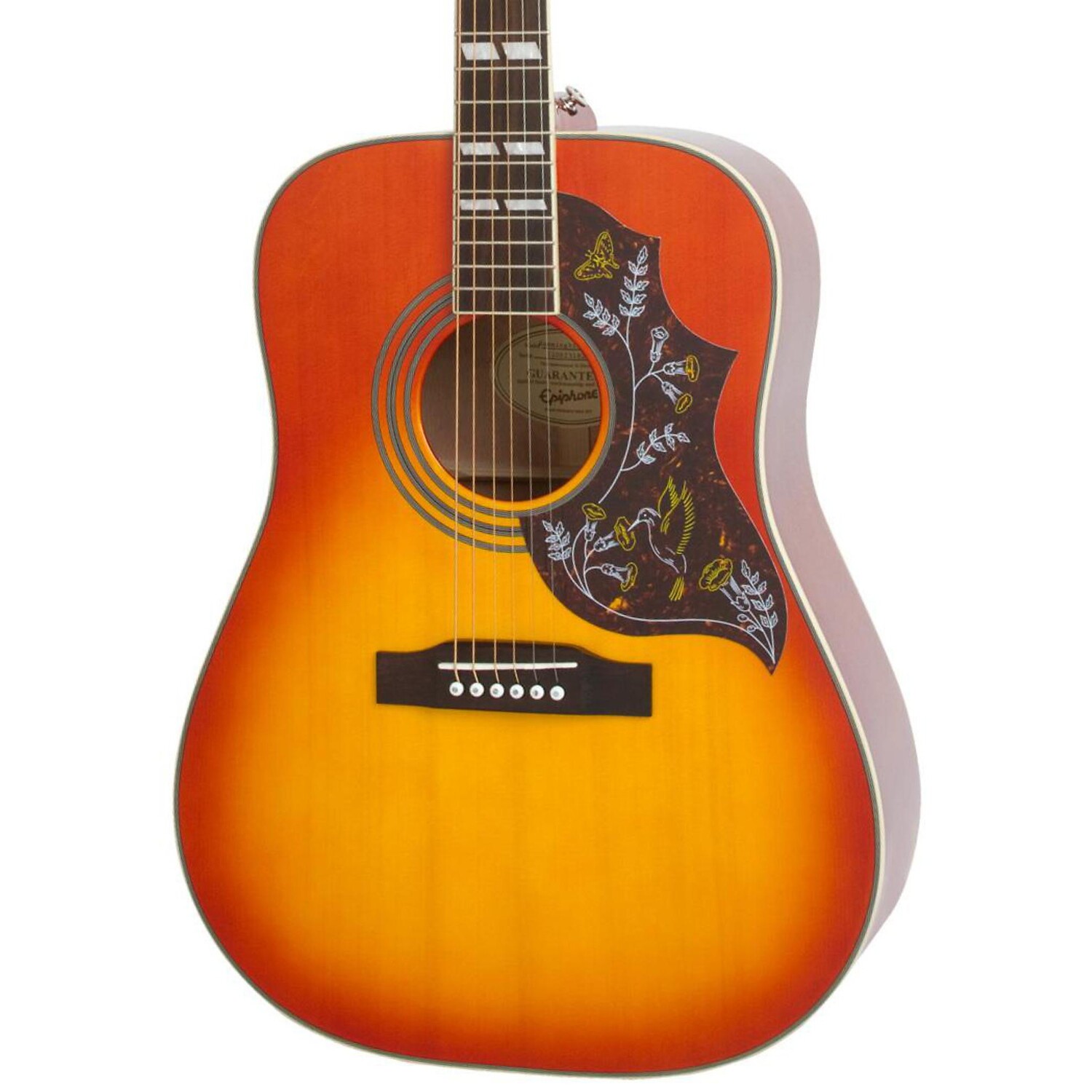 

Акустически-электрическая гитара Epiphone Hummingbird Studio Faded Cherry