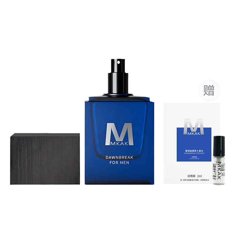 MKAK Мужской туалетный аромат Daybreak Dawn с мягким водным аккордом, 50 мл, [Box]Daybreak Dawn Men's Perfume 50ml — фото 2
