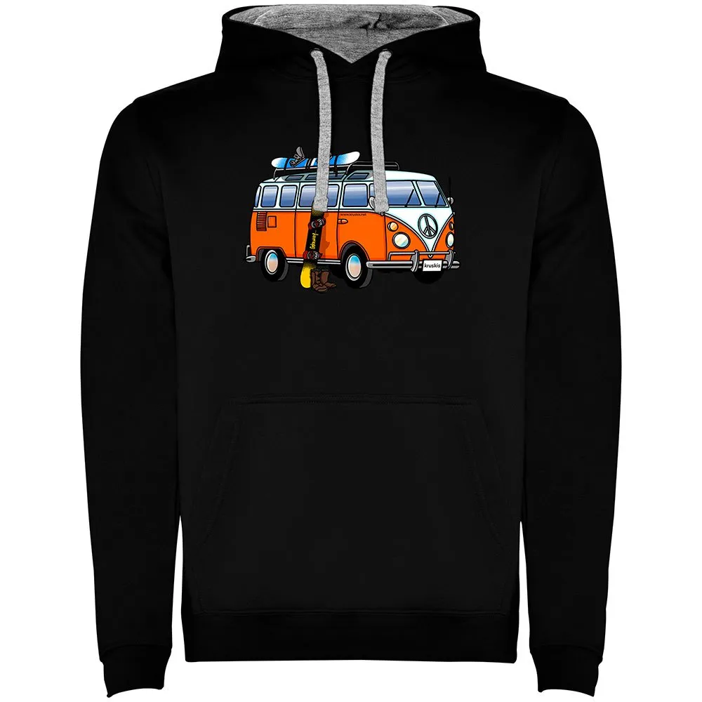 

Худи Kruskis Hippie Van Snowboard Two-Colour, черный