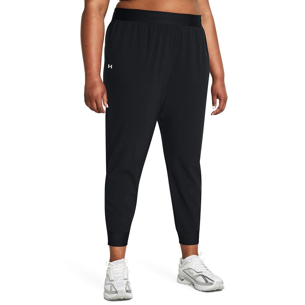 

Женские тканые брюки больших размеров Under Armour Rival, черный