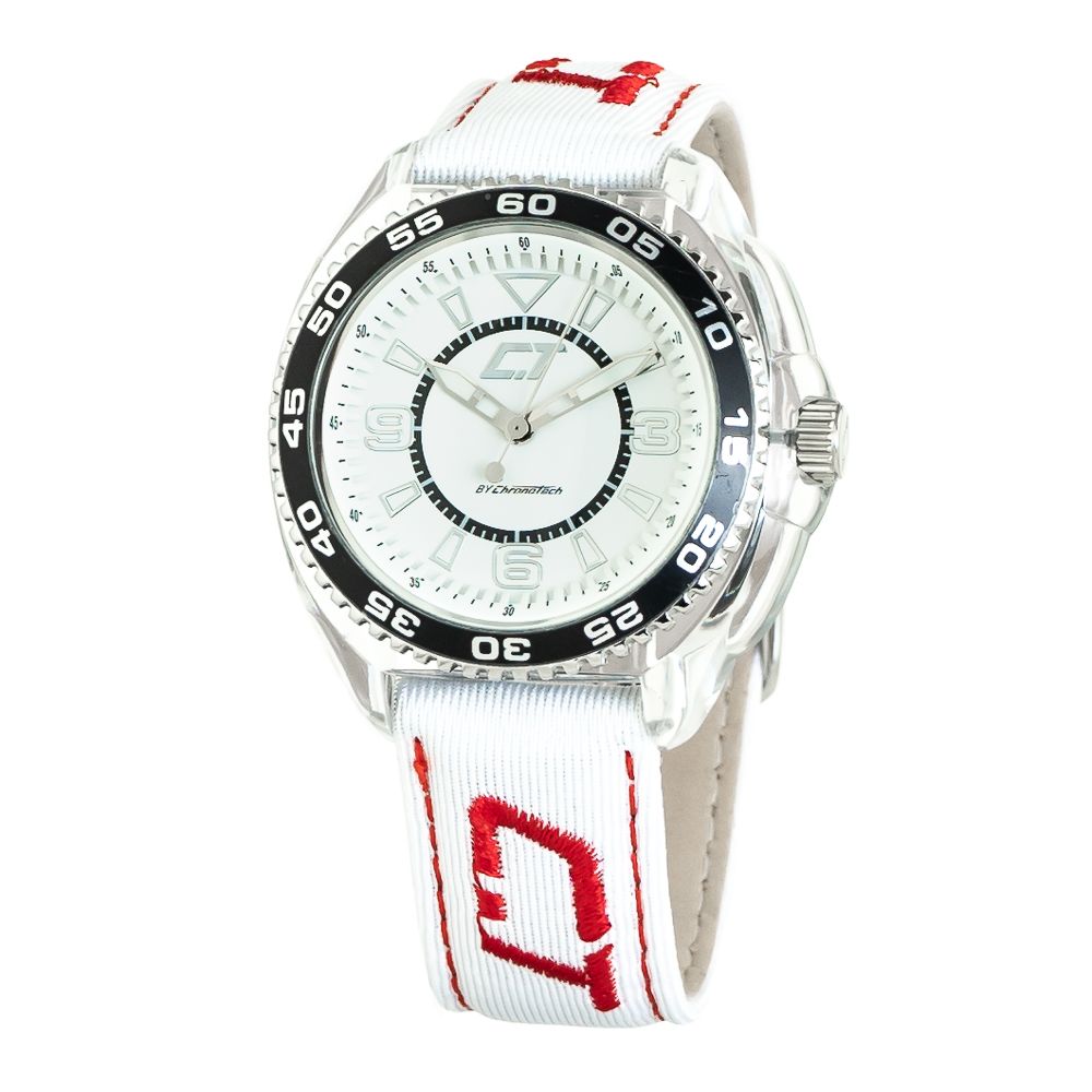 

Мужские часы Chronotech Leather, белый
