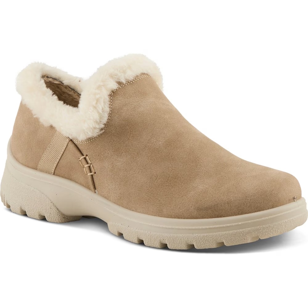 Сабо Bamabari slip-on для холодной погоды Flexus, бежевый