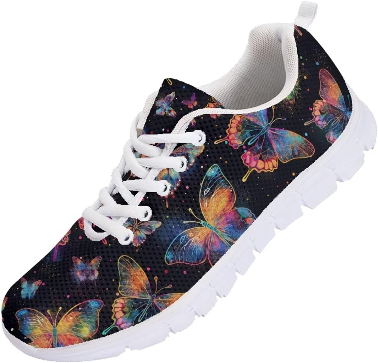 

Мужские кроссовки Funnydude Funny Print 2025 для бега, спортивные, повседневные, удобные для тренировок, Butterfly