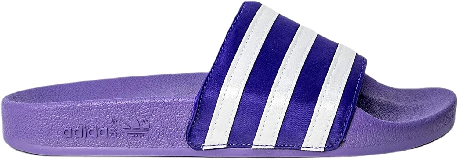 Мужские шлепанцы Adidas Voloomix, белый/фиолетовый