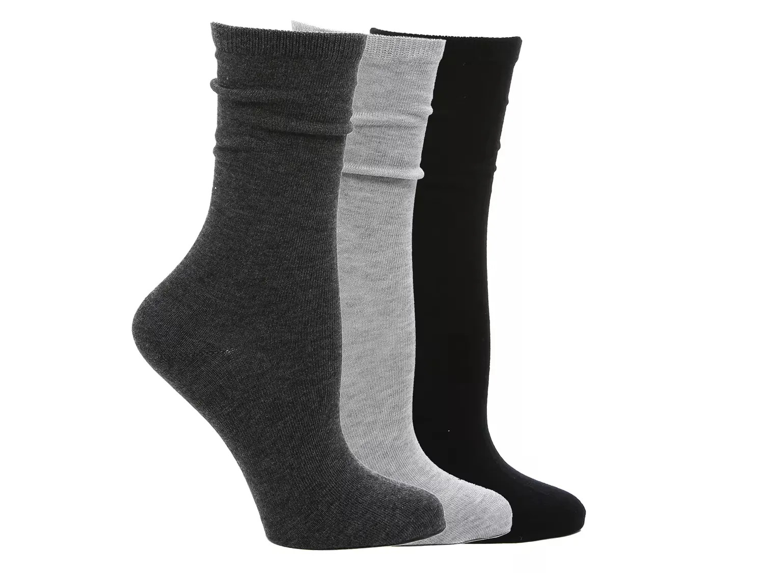 

Женские носки - набор из 3 пар Kelly & Katie, Grey/Black