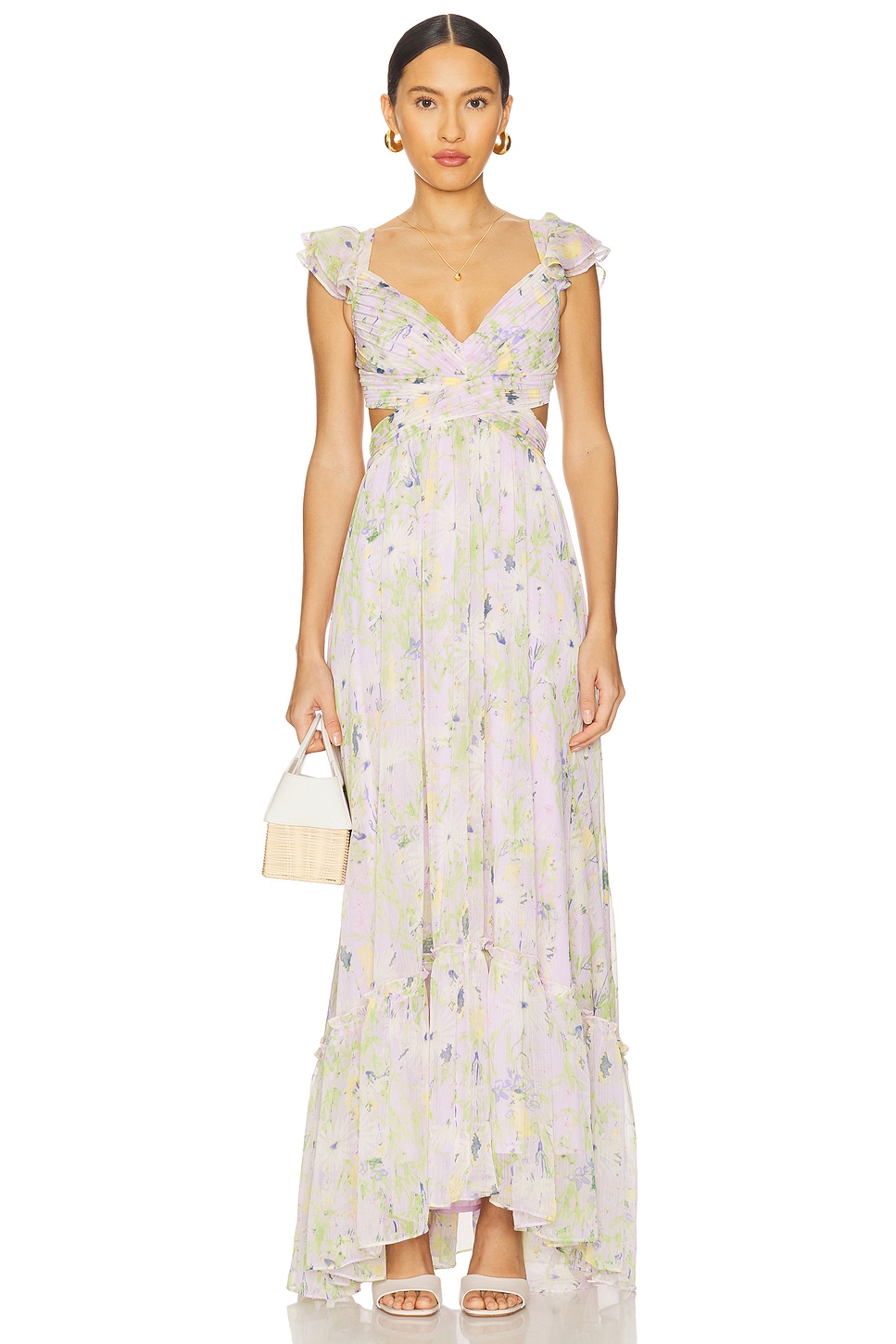 

Платье Primrose от Astr The Label, lavender multi flr
