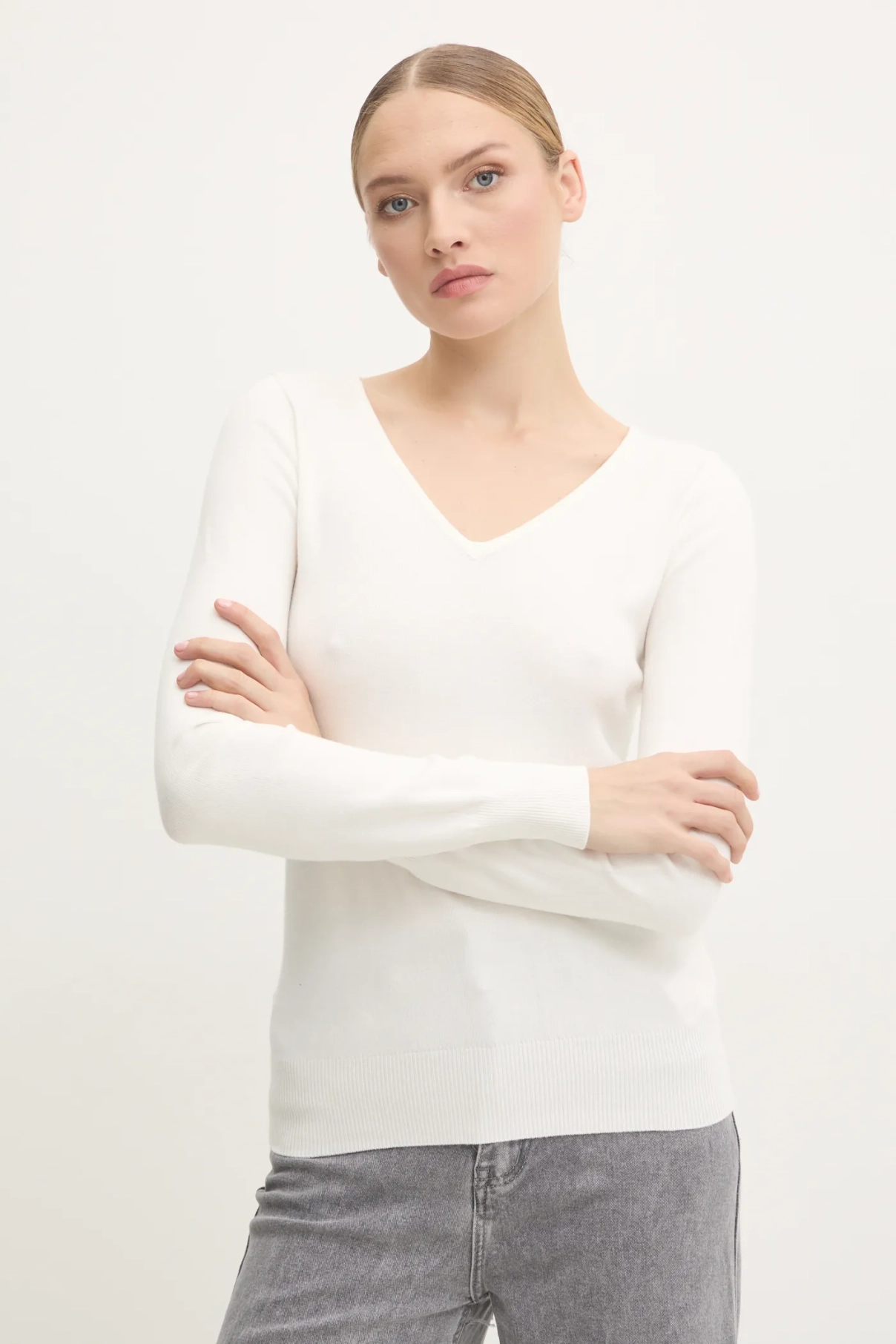 

Свитер с добавлением кашемира Answear Lab, белый
