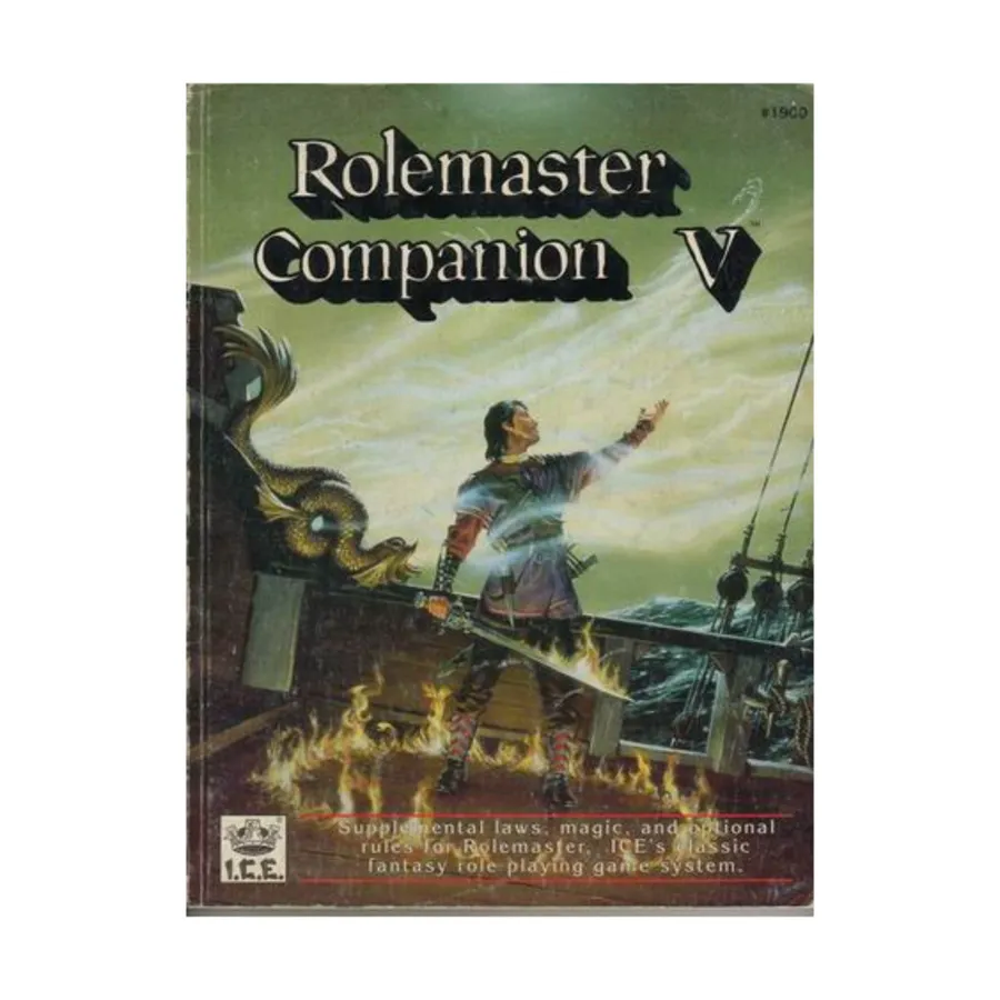 

Companion V, Rolemaster (2nd Edition), мягкая обложка