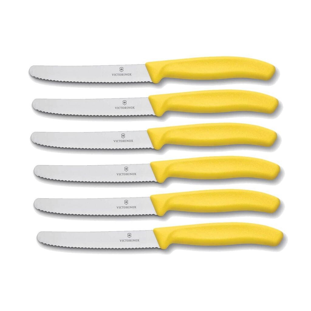 

Нож для хлеба, нож для томатов, 6 шт. Victorinox Victorinox Swiss Army