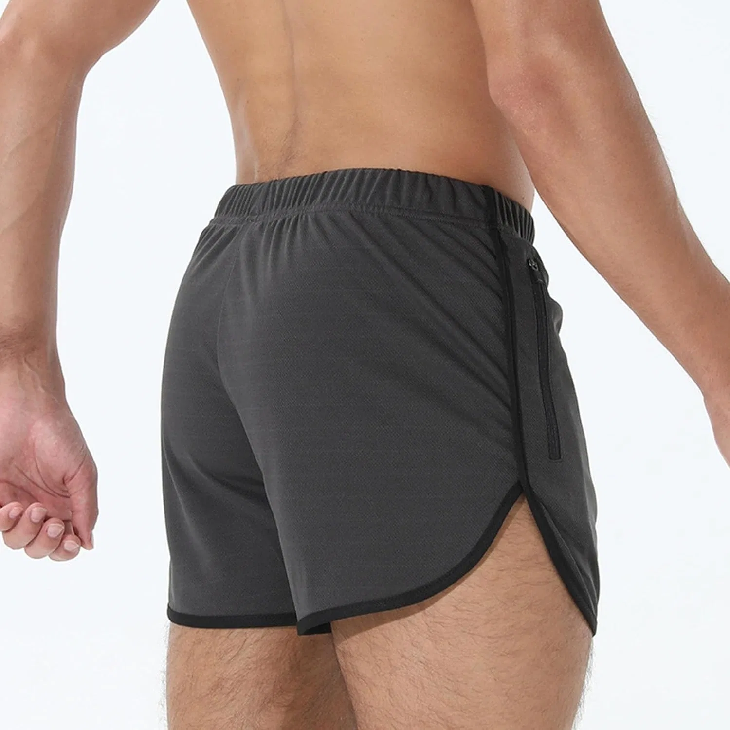 Спортивные шорты Mens Color Block Athletic Shorts, серый — фото 3