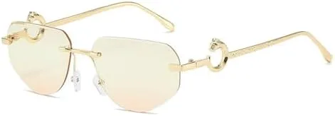 

Модные солнцезащитные очки для женщин и мужчин, металлическая оправа, градиентные линзы, повседневные солнцезащитные очки с защитой от УФ-излучения UV400 MTZJH, C8