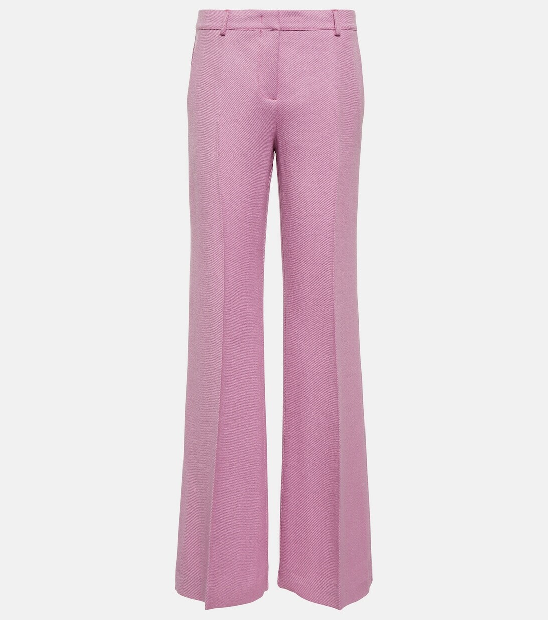 

Широкие брюки из смесовой шерсти ETRO, розовый