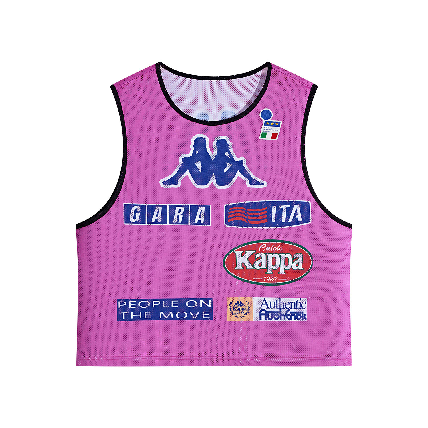 

Футболка мужская 1916 Series Tank Tops Neon Red 1021 Kappa