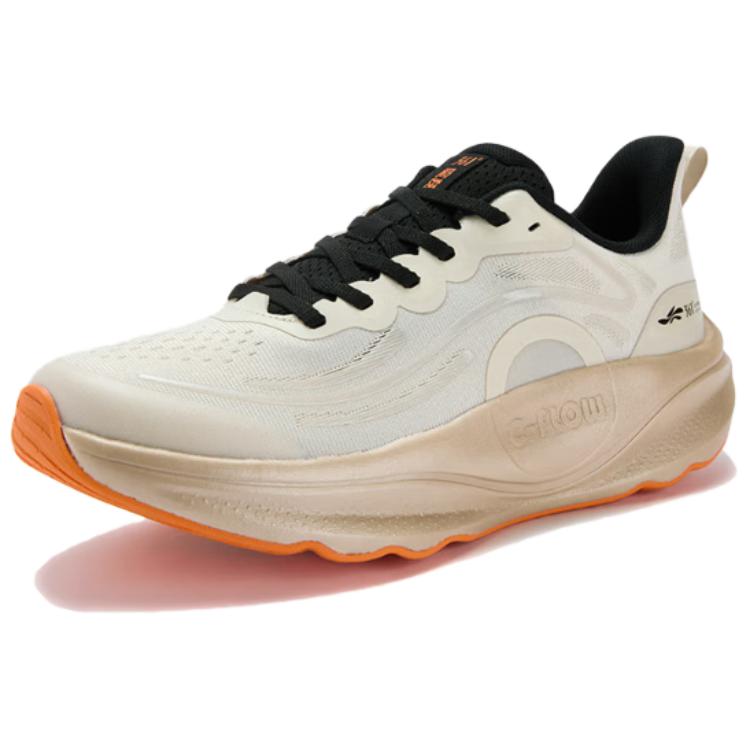 361° Кроссовки мужские Magic Carpet 2 Breathable Lightweight Rebound Low top Casual Training Running Apricot Tea Brown — фото 3