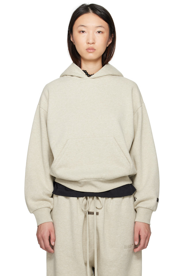 

Классический худи Fear Of God Essentials, серый