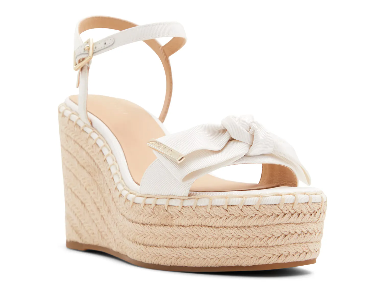 

Сандалии Gia Wedge Sandal Ted Baker, белый